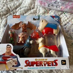 Fisher price league of super pets, multi figure pack